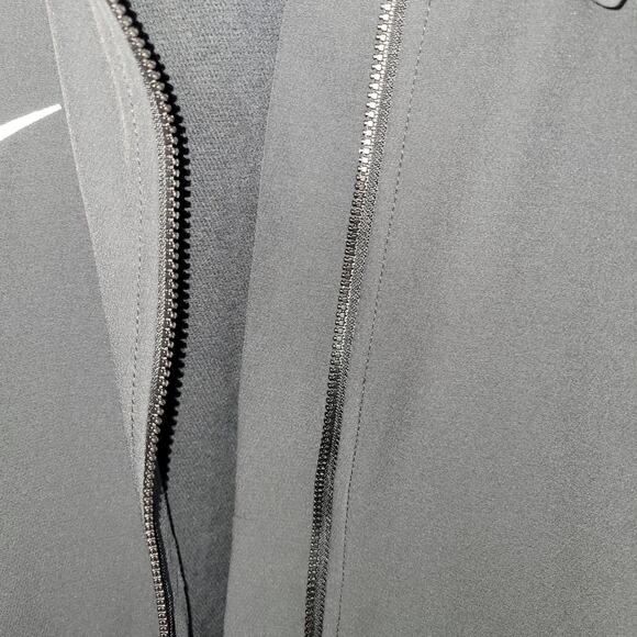 Nike Jacket Womens Size Medium Midweight Sideline CI6432 Magnetic Pockets Black - Picture 3 of 12